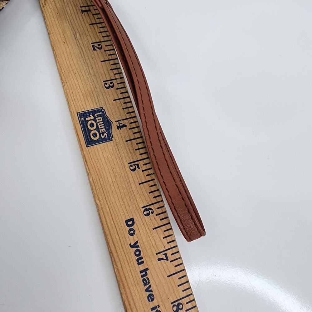 Sakroots Wristlet Wallet Floral Crossbody Strap Brown Phone Pocket Strap Missing - Picture 16 of 16